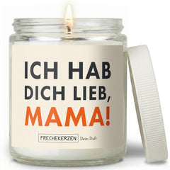 Deko Kerze | ich hab dich lieb, mama!