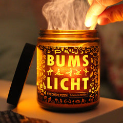 Bumslicht® Duftkerze mit Spruch | Special Edition